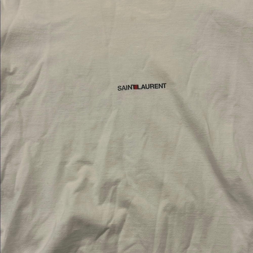 Saint Laurent Cream Men's Shirt